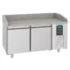 Combisteel Pizzatisch mit 2 Granitplatte - PROLINE - B1550xT800H1080mm - 7489.5220 - 7489.5220