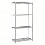 SHELF UNITS 4 LEVELS 900 FLAT PACKED 7530.0005