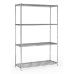 SHELF UNITS 4 LEVELS 1200 FLAT PACKED 7530.001 - 7530.001