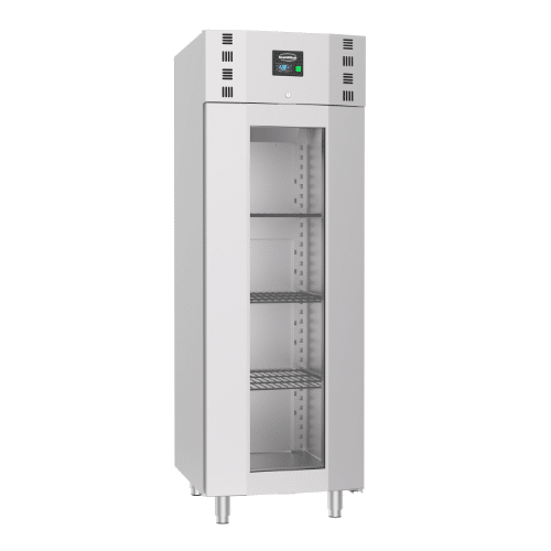Fryser med glassdør rustfri 700 liter | PRO LINE | B700xD810xH2050mm | Combisteel 7489.5030