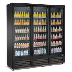 Kühlschrank mit 3 Glastüren 1173 Liter | B1680xT600xH1980mm | Combisteel 7526.0015