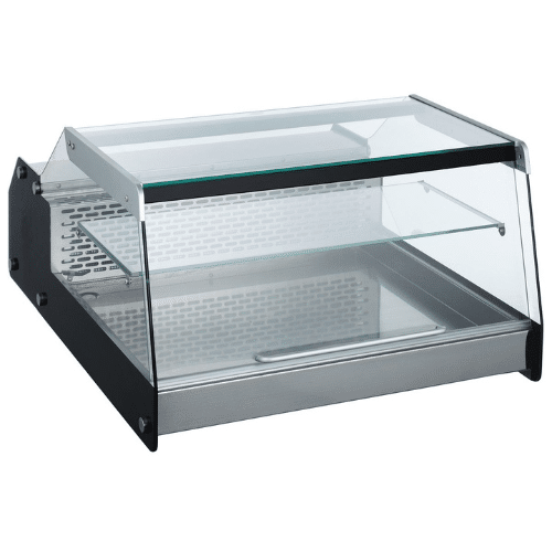 Kjølt vitrineskap 128 Liter | B685xD874xH419mm | Combisteel 7487.0225
