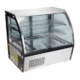 Kjøledisk med buet glass | 120 Liter | B678xD568xH670mm | Combisteel 7450.0610