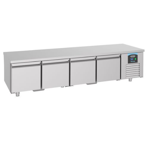 Grillkjølebenk 4 dører PROLINE | B2130xD700xH600mm | Combisteel COXFHKA | 7489.5082