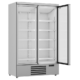 Hvit kjøleskap med dobbel glassdør | 1000 liter | B1253xD710xH1997mm | Combisteel JDE-1000R | 7455.2200
