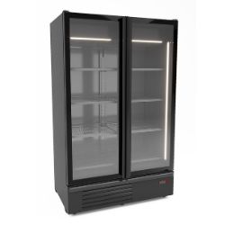 Kühlschrank mit 2 Glastüren | 1200 Liter | B1270xT790xH2140mm | Combisteel 7072.1110
