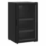 Combisteel Kühlschrank tischmodel glastür 136 liter - schwarz - 7464.0015 - 7464.0015