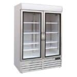 Gastro Gefrierschrank mit 2 Glastüren 920 liter - Combisteel 7450.0159 - 7450.0159