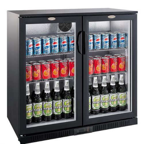Bar-Kühlschrank mit 2 Türen | B900xT520xH900mm | Combisteel 7527.0010