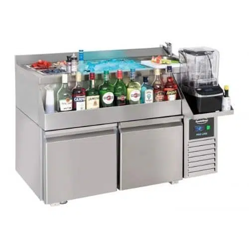 Combisteel Kühltisch 2 Türen mit Cocktail-Bar-Station - 7489.6000 - 7489.6000
