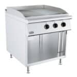 Base 900 elek. Grillplatte gerillt/glatt | Combisteel 7178.3180