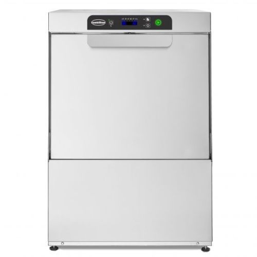 Sl geschirrspülmaschine frontbedienung 500-230 DP DDE mit abwasserpumpe und spülmitteldosierer | CombiSteel 7280.0022