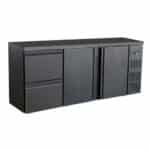 Bar-Kühlschrank mit 2 Türen + 2 Schubladen | 537 Liter | B2002xT513xH860mm | Combisteel 7450.0321 - 7450.0321