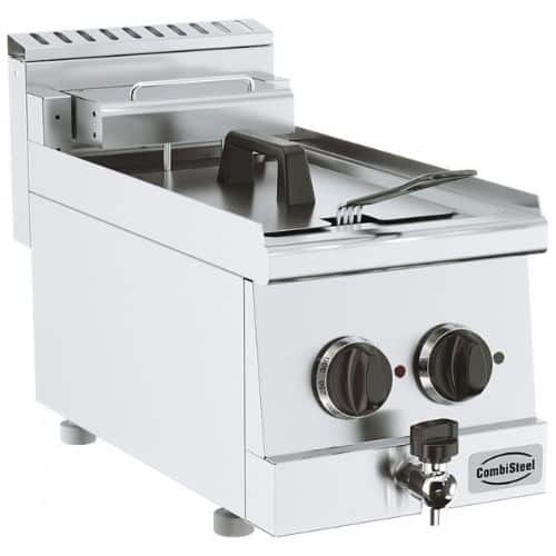 Fritteuse für Großküchen 10 Liter | 230 V-3,5 kW | B300 x T600 x H300 mm | CombiSteel 7178.0088