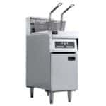 Fritteuse 1X 25 Liter | 400V-18KW | B400xT800xH1180mm | CombiSteel 7509.0005 - 7509.0005