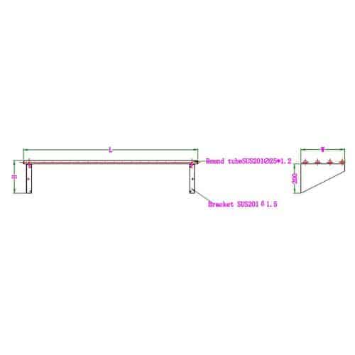 Edelstahl-Gitterrost 600 | Combisteel 7490.0113