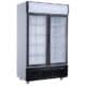 Kühlschrank 2 Glasstüren 1000 Liter | B1200xT730xH2072mm | CombiSteel 7527.0105