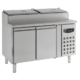 Saladette 2 dører og kjølerenne | 6x1/3GN | B1360xD700xH1085mm | Combisteel 7450.0102