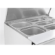 Saladette 2 dører | B900xD700xH870mm | Combisteel 7950.0105