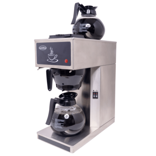 Kaffe trakter med 2 kolber 1.8 liter | B205xD405xH455mm | Combisteel 7535.0010
