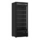 Kühlschrank mit Glastür schwarz | RECHTS | B750xT710xH1997mm | Combisteel JDE-600R BL | 7455.2242