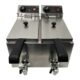 Elektrische Tischfritteuse 2x4 liter | Combisteel 7455.1002