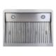 Wandhaube komplett mit Motor + LED-Beleuchtung | 900 | Combisteel 7227.0005
