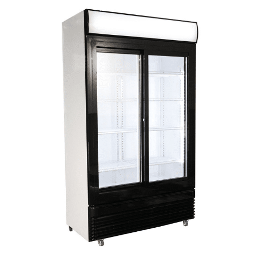 Kjøleskap med skyvedører | 780 liter | B1120xD595xH2100 | CombiSteel BEZ-780 SL | 7455.1396