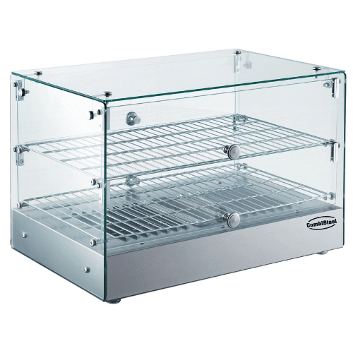 Varm display 50 Liter | B554xD361xH376mm | CombiSteel 7487.0125