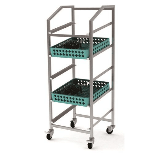 Tralle for oppvaskkurver | 500x500mm | CombiSteel 7490.027