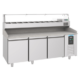 Pizzabenk 3 dører | 615 liter | B2100xD800xH1080mm | Combisteel 7489.5225