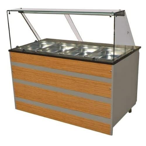 Kjølebuffet GN 4x 1/1 | B1400xD800xH850/1350mm | CombiSteel 7077.0120 | COX0BBA | 319868