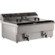 Frityrkoker 2X10 Liter | 2x400V | 10kW | B690xD560xH380mm | CombiSteel 7455.1007