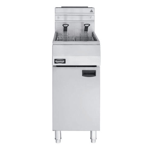 Frityr med underskap 21 Liter | 27kW | B400xD800xH1180mm | CombiSteel 7455.0976