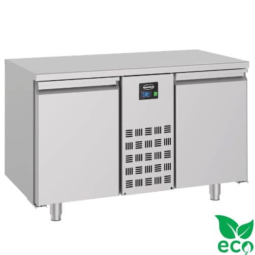 Kjølebenk med 2 dører | PROLINE | ENERGY LINE | B1300xD700xH850mm | Combisteel 7489.5100