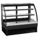Kakedisk med buet front | 236 liter | B1200xD680xH1200mm | Combisteel 7450.0805
