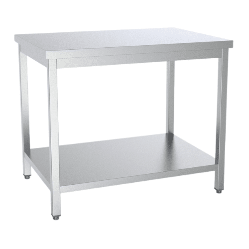 Arbeidsbenk med underhylle | 600 serie | B700xD600xH850mm | Combisteel 7333.0061