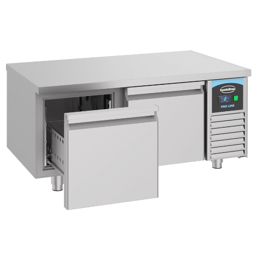 Grillkjølebenk med 2 skuffer | B1200xD700xH600mm | Combisteel 7489.5475