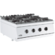 Gasskoketopp 4 bluss | 4x6,5kW | B800xD700xH300mm | Combisteel 7178.0205