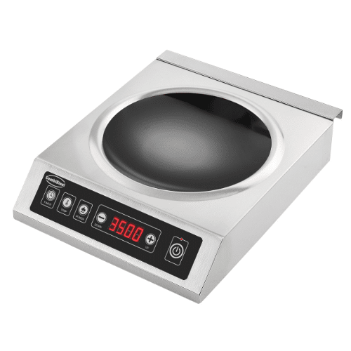 Induksjonstopp WOK 3,5kW | 230V-1fas | B340xD440xH117mm | Combisteel 7020.0135
