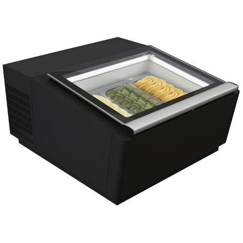 Iskrem frysedisk 3x5liter | B670xD750xH375mm | Combisteel 7292.0010