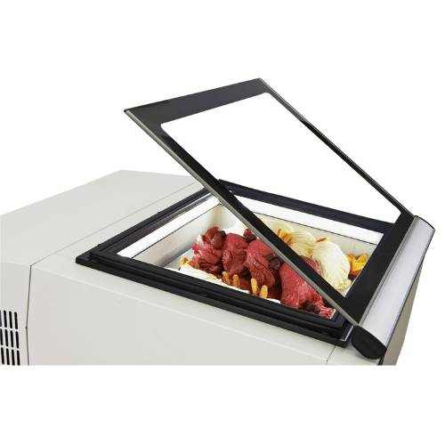Iskrem display 3x5 liter | Hvit | B670xD750xH375mm | Combisteel 7292.0005
