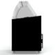 Iskremdisk SVART | 8x5 liter | B1184xD684xH1229mm | Combisteel 7472.0129