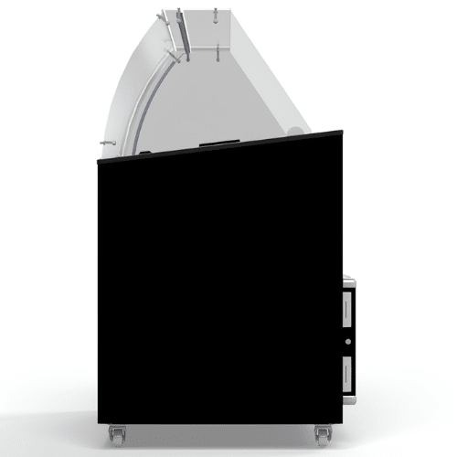 Iskremdisk SVART | 8x5 liter | B1184xD684xH1229mm | Combisteel 7472.0129