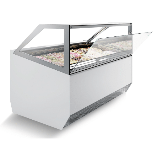Iskrem frysedisk Millenium 12x5 llter | B1166xD1054xH1356mm | Combisteel 7295.0040