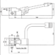Fotpedal for blandebatteri | Combisteel 7212.0055