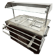 Varm buffet GN 3/1 | B1200xD700xH1400 | Combisteel 7078.0025