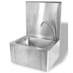 Knebetjent håndvask | B400xD330xH570mm | Combisteel 7531.0005