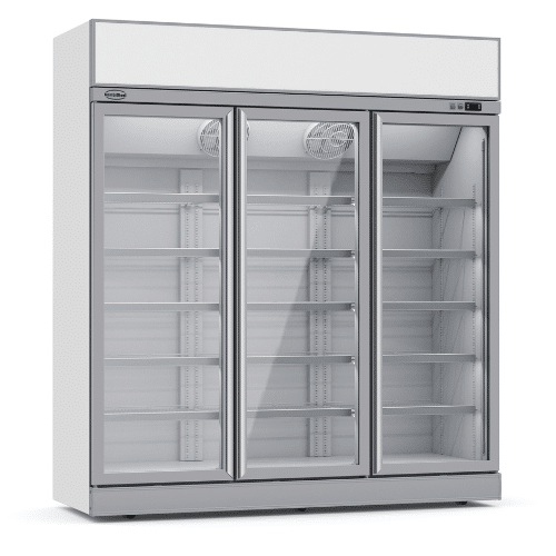 Fryseskap med 3 glassdører | 1480 liter | B1880xD710xH2092mm | Combisteel 7455.2430