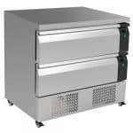 Combisteel Kühl-/Gefrierwerbank umschaltbar 2 Laden 4x 1/1GN - 7450.0240 - 7450.0240